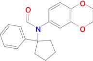 n-(2,3-Dihydrobenzo[b][1,4]dioxin-6-yl)-n-(1-phenylcyclopentyl)formamide