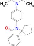 n-(4-(Diethylamino)phenyl)-n-(1-phenylcyclopentyl)formamide