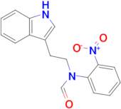 n-(2-(1h-Indol-3-yl)ethyl)-n-(2-nitrophenyl)formamide