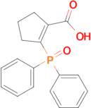 2-(Diphenylphosphoryl)cyclopent-1-ene-1-carboxylic acid