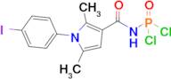 (1-(4-Iodophenyl)-2,5-dimethyl-1h-pyrrole-3-carbonyl)phosphoramidic dichloride