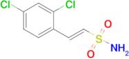 (e)-2-(2,4-Dichlorophenyl)ethene-1-sulfonamide