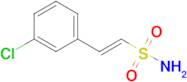 (e)-2-(3-Chlorophenyl)ethene-1-sulfonamide