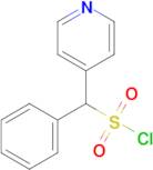 Phenyl(pyridin-4-yl)methanesulfonyl chloride