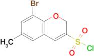 8-Bromo-6-methyl-2h-chromene-3-sulfonyl chloride