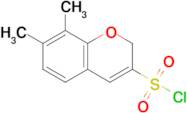 7,8-Dimethyl-2h-chromene-3-sulfonyl chloride