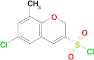 6-Chloro-8-methyl-2h-chromene-3-sulfonyl chloride