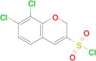 7,8-Dichloro-2h-chromene-3-sulfonyl chloride