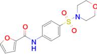 n-(4-(Morpholinosulfonyl)phenyl)furan-2-carboxamide