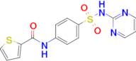 n-(4-(n-(Pyrimidin-2-yl)sulfamoyl)phenyl)thiophene-2-carboxamide