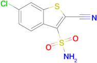 6-Chloro-2-cyanobenzo[b]thiophene-3-sulfonamide