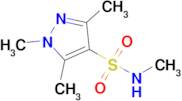 n,1,3,5-Tetramethyl-1h-pyrazole-4-sulfonamide