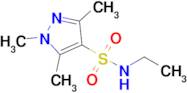 n-Ethyl-1,3,5-trimethyl-1h-pyrazole-4-sulfonamide