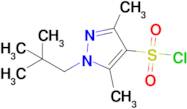 3,5-Dimethyl-1-neopentyl-1h-pyrazole-4-sulfonyl chloride