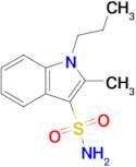 2-Methyl-1-propyl-1h-indole-3-sulfonamide