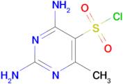 2,4-Diamino-6-methylpyrimidine-5-sulfonyl chloride