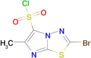 2-Bromo-6-methylimidazo[2,1-b][1,3,4]thiadiazole-5-sulfonyl chloride