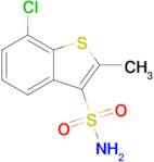 7-Chloro-2-methylbenzo[b]thiophene-3-sulfonamide