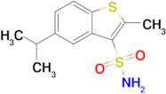 5-Isopropyl-2-methylbenzo[b]thiophene-3-sulfonamide