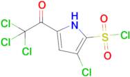 3-Chloro-5-(2,2,2-trichloroacetyl)-1h-pyrrole-2-sulfonyl chloride