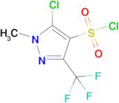 5-Chloro-1-methyl-3-(trifluoromethyl)-1h-pyrazole-4-sulfonyl chloride