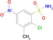 2-Chloro-3-methyl-5-nitrobenzenesulfonamide