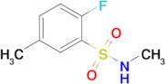 2-Fluoro-n,5-dimethylbenzenesulfonamide