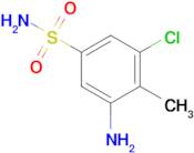 3-Amino-5-chloro-4-methylbenzenesulfonamide