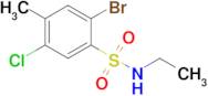 2-Bromo-5-chloro-n-ethyl-4-methylbenzenesulfonamide