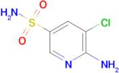 6-Amino-5-chloropyridine-3-sulfonamide