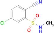 5-Chloro-2-cyano-n-methylbenzenesulfonamide