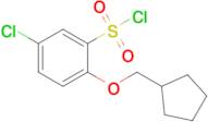 5-Chloro-2-(cyclopentylmethoxy)benzenesulfonyl chloride