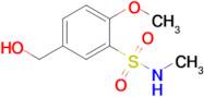 5-(Hydroxymethyl)-2-methoxy-n-methylbenzenesulfonamide