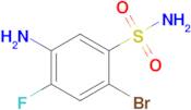 5-Amino-2-bromo-4-fluorobenzenesulfonamide