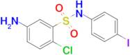 5-Amino-2-chloro-n-(4-iodophenyl)benzenesulfonamide