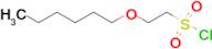 2-(Hexyloxy)ethane-1-sulfonyl chloride