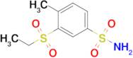 3-(Ethylsulfonyl)-4-methylbenzenesulfonamide