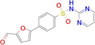 4-(5-Formylfuran-2-yl)-n-(pyrimidin-2-yl)benzenesulfonamide