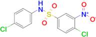 4-Chloro-n-(4-chlorophenyl)-3-nitrobenzenesulfonamide