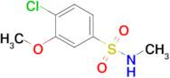 4-Chloro-3-methoxy-n-methylbenzenesulfonamide