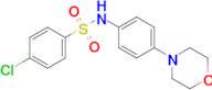 4-Chloro-n-(4-morpholinophenyl)benzenesulfonamide