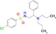 4-Chloro-n-(2-(dipropylamino)-2-phenylethyl)benzenesulfonamide