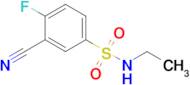 3-Cyano-n-ethyl-4-fluorobenzenesulfonamide