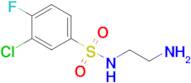 n-(2-Aminoethyl)-3-chloro-4-fluorobenzenesulfonamide