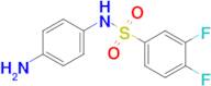 n-(4-Aminophenyl)-3,4-difluorobenzenesulfonamide