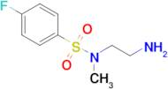 n-(2-Aminoethyl)-4-fluoro-n-methylbenzenesulfonamide