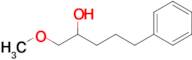 1-Methoxy-5-phenylpentan-2-ol