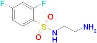 n-(2-Aminoethyl)-2,4-difluorobenzenesulfonamide