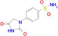 4-(2,4-Dioxoimidazolidin-1-yl)benzenesulfonamide