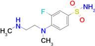 3-Fluoro-4-(methyl(2-(methylamino)ethyl)amino)benzenesulfonamide